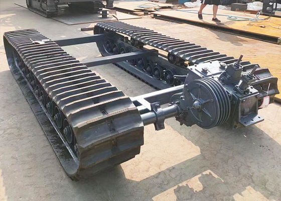 Diesel Engine Driven Crawler Track Undercarriage For Engineering Equipment