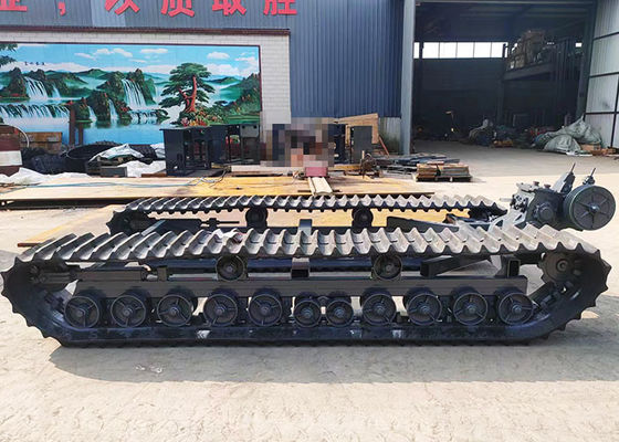 Durable Crawler Track Undercarriage With Diesel Engine For Loading Drilling Machines
