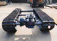 Large Horse Power Rubber Crawler Track Undercarriage With 15mt Loading Capacity