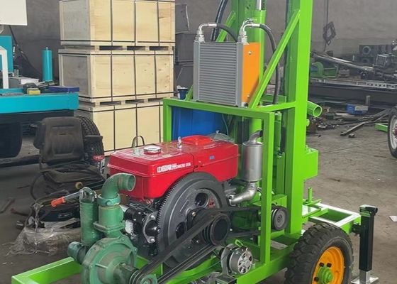 150 Meters Tractor Drilling Machine For Borehole Portable Equipment