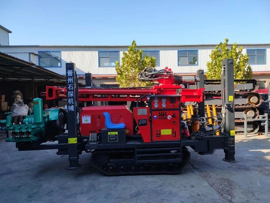 Dth 180m μηχανή diesel μηχανών τρυπανιών αντιολισθητικών αλυσίδων
