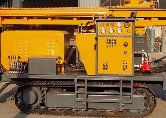 Γρήγορη ταχύτητα βαθιάς γεωτρήσεων 350 μέτρα Γεωτρύπανο γεώτρησης νερού για επιχειρήσεις βιομηχανίας