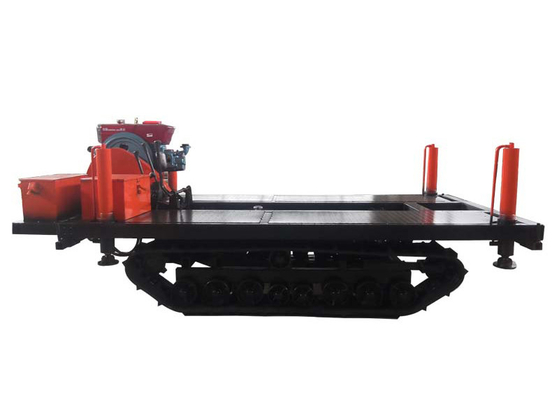1.5MT Rubber Crawler Track Undercarriage With Automatic Borewell Machine