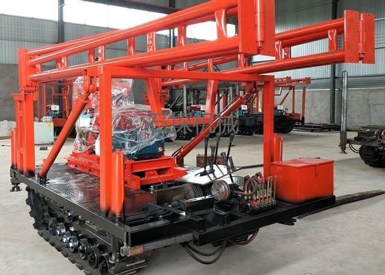 Αξιόπιστη μηχανική γεώτρηση Crawler Mounted γεώτρηση μέγεθος εξατομικευμένο