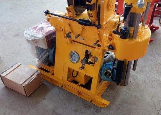 Xy-1a 120-150 μέτρα Προσαρμοσμένη μηχανή γεωλογικής γεώτρησης για εξερεύνηση βραχώδους περιοχής