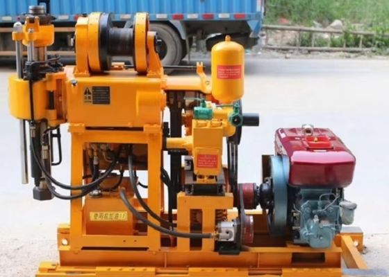 GK 200 μηχανή γεώτρησης γεώτρησης με βάθος 200m και γωνία 75-90° για γεώτρηση πηγών νερού
