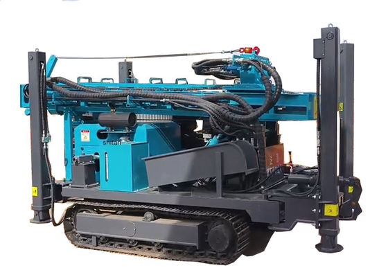 Όλο το έδαφος Crawler Υδάτινο πηγάδι γεώτρηση Rig με Yuchai 92kw κινητήρα ντίζελ