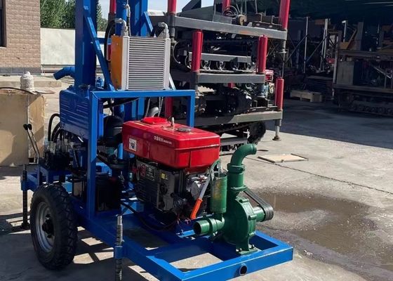 Συμπαγής γεωτρύπανο άρδευσης διαμέτρου 300mm για ρηχά γεωτρήματα βάθους 60 μέτρων