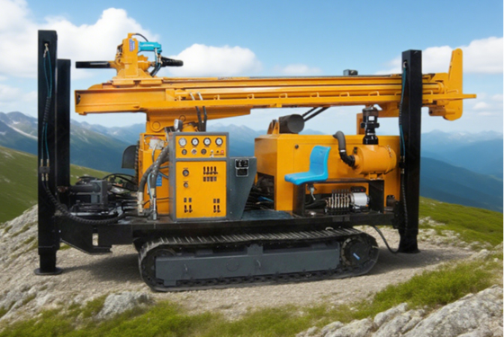 100m 200m 300m Crawlerbig μηχανή γεώτρησης με υψηλής ισχύος κινητήρα ντίζελ