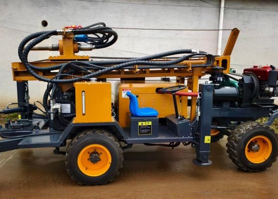 Πνευματική συσκευή γεώτρησης με διάμετρο τρύπας 100-350 mm και σύστημα πνευματικής κίνησης για βραχώδη στρώματα