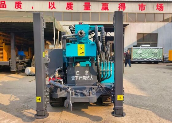 Υδάτινη τρύπα Πνευματικό εξοπλισμό γεωτρήσεων γης 260 μέτρα με μεγάλη ροπή