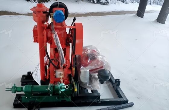 Υδραυλικός Μικρός Εξοπλισμός Γεώτρησης Πηγαδιών ST 50 Τροχοφόρος Προαιρετικός