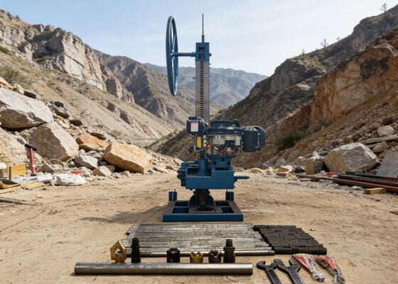 20 μέτρα Μηχανική φορητή μηχανή γεωτρήσεων εδάφους συλλογή δειγμάτων