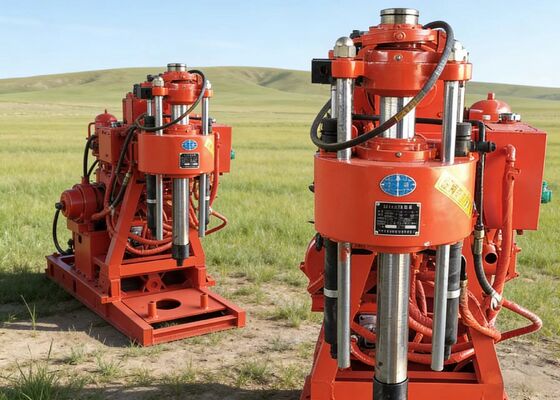 200M Βαθιά Γεώτρηση Πυρήνα Προηγμένο Φορητό Γεωτρύπανο με Πετρέλαιο/Ηλεκτρική Κίνηση