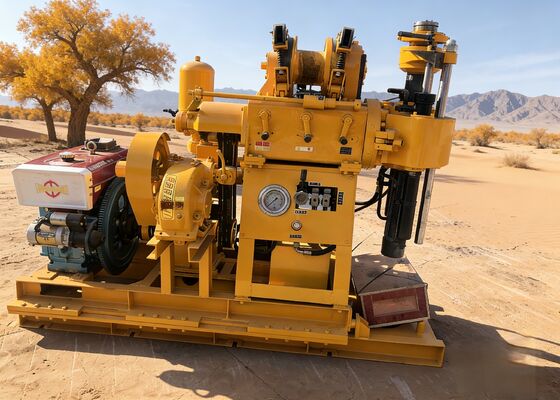 GK200/XY-200 Κινητές Γεωτρυπανικές Μηχανές Εύκολης Λειτουργίας