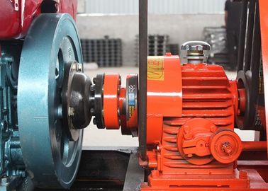 Κίνημα 220V/380V αντιολισθητικών αλυσίδων εγκαταστάσεων γεώτρησης διατρήσεων φρεατίων νερού 200m φορητό