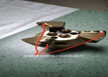 κομμάτι έλξης βράχου καρβιδίου 94mm Pdc Convave που τρυπά το φτερό τρία με τρυπάνι
