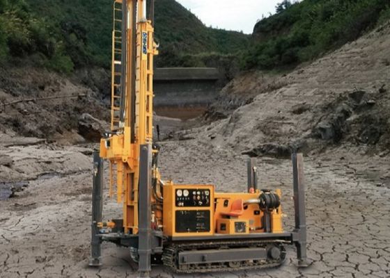 Βάθος διάτρυσης πνευματική περιστροφική εγκατάσταση γεώτρησης διατρήσεων αντιολισθητικών αλυσίδων 400 μέτρων