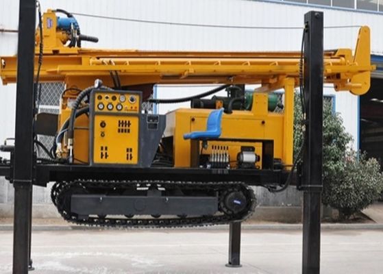 Γεωτρύπανο γεώτρησης βαθέων υπόγειων υδάτων με μηχανή ντίζελ 350 μέτρων Μεγάλη πνευματική μηχανή γεώτρησης