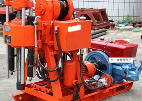 Μηχανή γεωλογικής γεώτρησης 150 μέτρων με κινητήρα ντίζελ XY-1A