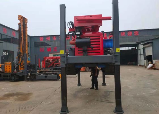 Προσαρμοσμένο ST200 Crawler Mounted Drill Rig υψηλής ταχύτητας με συμπιεστή αέρα Kaishan