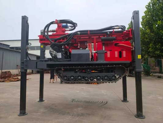 92kw 305mm Blasthole Crawler Mounted Drill Rig St350 για γεωτρήσεις πηγών νερού