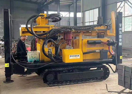 Διατρητικό μηχάνημα Diesel Powerrock 200 μέτρων βάθους, φορητό για γεώτρηση νερού