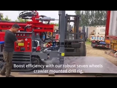 ST200 Πνευματική συσκευή γεωτρήσεων βαθέων μέτρων Βιομηχανική υπόγεια τρύπα