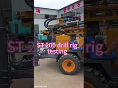 St200 Πνευματικό γεωτρύπανο Ανθεκτικό Dth Βραχοτρυπανιστήριο Βαθιά γεώτρηση νερού