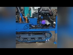 Μηχάνημα γεώτρησης πασσάλων ερπυστριοφόρου τάσης 380V για βραχώδη γεώτρηση σε προσιτή τιμή