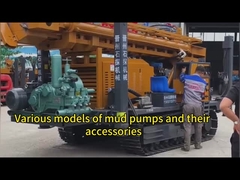 BW320 Φορητή οριζόντια αντλία με έμβολο, αντλία λάσπης για γεωτρήσεις πηγών νερού και γεωτρήσεις έρευνας