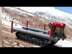 Υπόθρακας τροχιάς από καουτσούκ για κατασκευές με κινητήρα ντίζελ