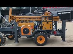 Εξοπλισμός γεώτρησης πηγαδιών σε βάθος 200 / 300 μέτρων με πύργο 3 ή 6 μέτρων