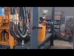 Πνευματικό μηχάνημα γεώτρησης ερπυστριοφόρου γεωτρήσεων νερού 400m