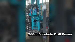 Υψηλή ροπή γεώτρησης γεώτρησης νερού 260μ