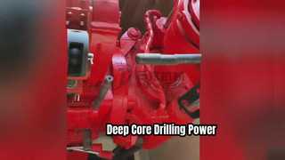 Tracked Core Drill Rig 200m Βάθος