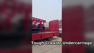 Υπόβαθρο ερπυστριοφόρου από καουτσούκ βαρέως τύπου